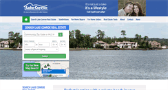 Desktop Screenshot of lakeconroerealty.com